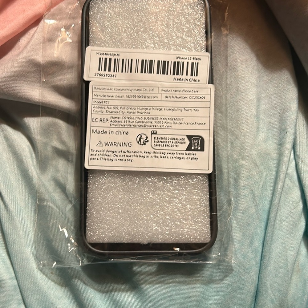 Black Textured Smartphone Case with Enhanced Grip